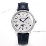 GF Jaeger Lecoultre Rendez-Vous Night & Day Ladies Replica Watch 34mm With Diamonds Bezel 